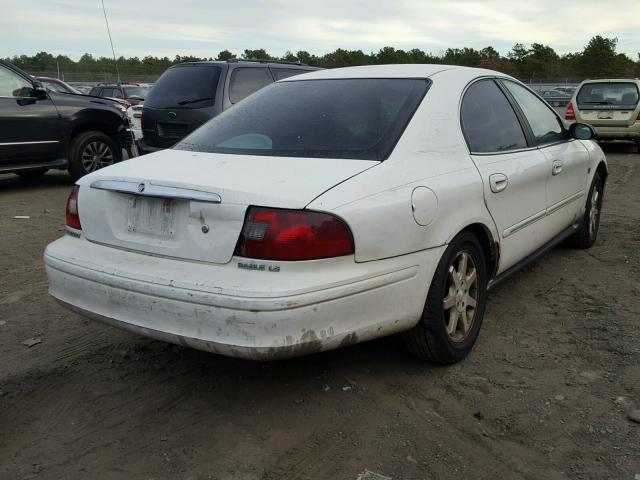 1MEFM55S4YA623244 - 2000 MERCURY SABLE LS P WHITE photo 4