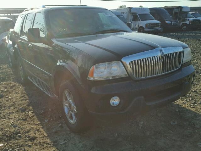 5LMEU88H75ZJ34342 - 2005 LINCOLN AVIATOR BLACK photo 1