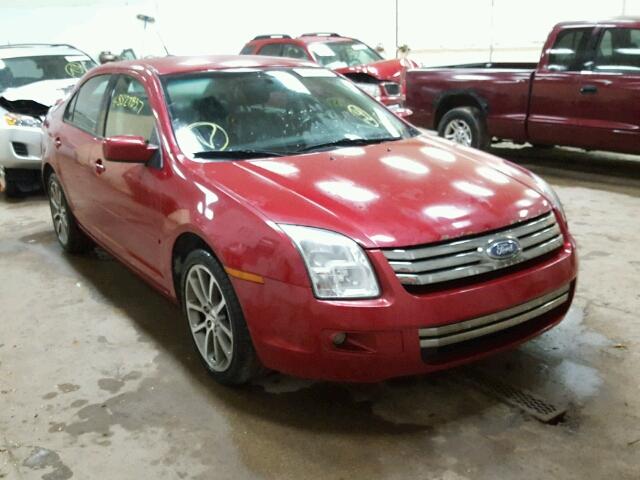 3FAHP07198R125268 - 2008 FORD FUSION SE RED photo 1