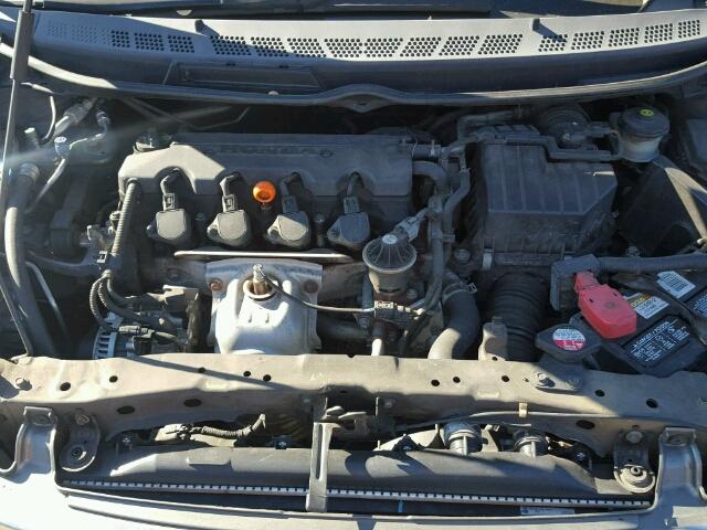 2HGFA16896H511173 - 2006 HONDA CIVIC EX GRAY photo 7