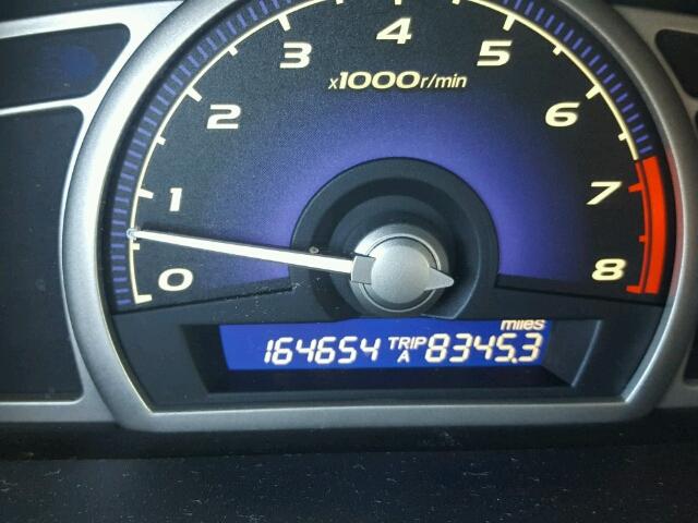 2HGFA16896H511173 - 2006 HONDA CIVIC EX GRAY photo 8