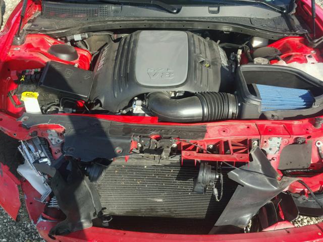 2C3CDXCTXGH258388 - 2016 DODGE CHARGER R/ RED photo 7