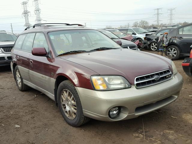 4S3BH806417649572 - 2001 SUBARU LEGACY OUT MAROON photo 1