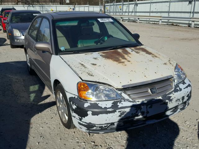 2HGES26852H531879 - 2002 HONDA CIVIC EX TAN photo 1