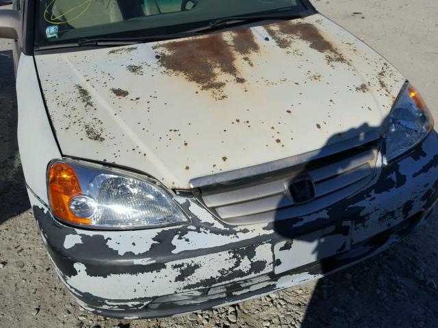 2HGES26852H531879 - 2002 HONDA CIVIC EX TAN photo 9