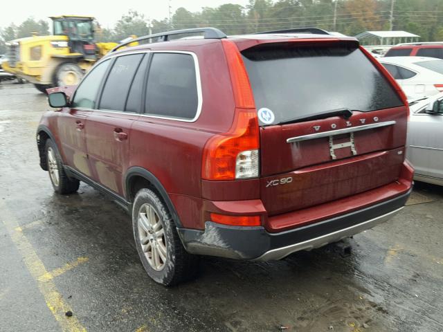 YV4CY982591502426 - 2009 VOLVO XC90 3.2 BURGUNDY photo 3