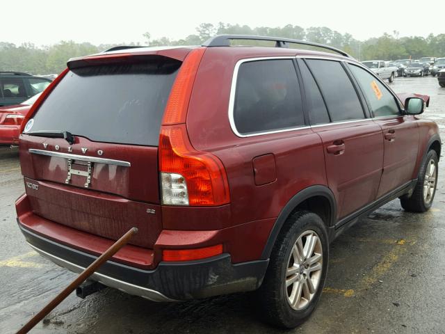 YV4CY982591502426 - 2009 VOLVO XC90 3.2 BURGUNDY photo 4