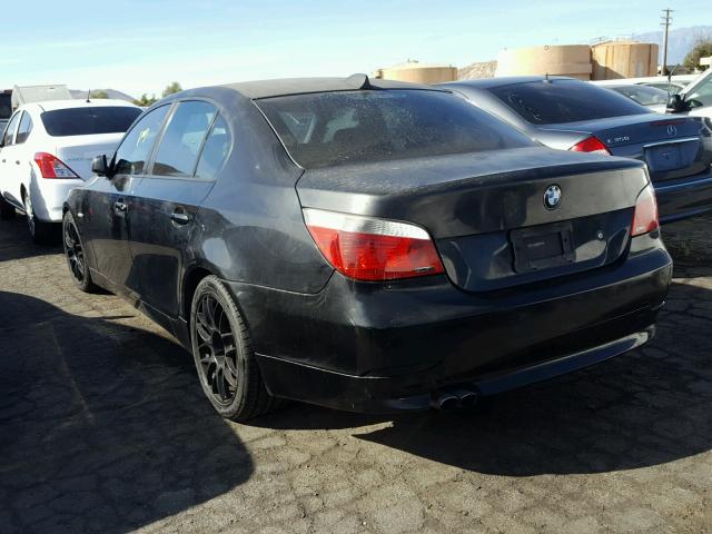 WBANA53584B175787 - 2004 BMW 525 I BLACK photo 3