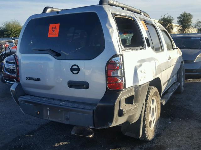 5N1AN08UX8C514957 - 2008 NISSAN XTERRA OFF SILVER photo 4