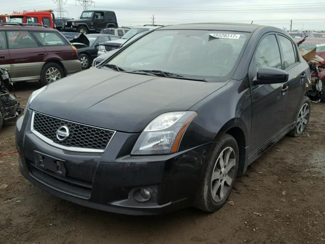 3N1AB6AP9CL707024 - 2012 NISSAN SENTRA 2.0 BLACK photo 2