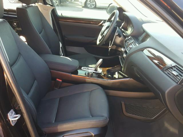 5UXWZ7C39H0X40686 - 2017 BMW X3 SDRIVE2 BLACK photo 5