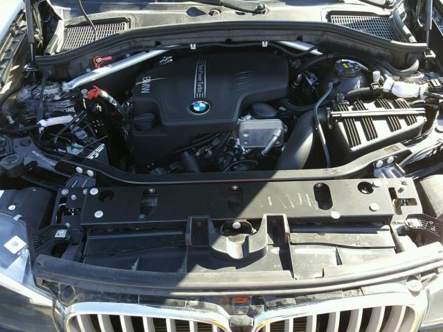 5UXWZ7C39H0X40686 - 2017 BMW X3 SDRIVE2 BLACK photo 7