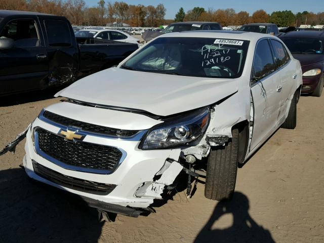 1G11G5SX5FF129180 - 2015 CHEVROLET MALIBU LTZ 白色 照片 2