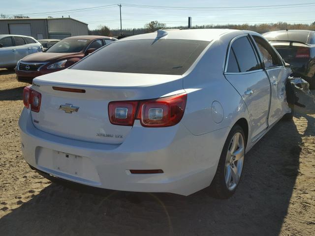 1G11G5SX5FF129180 - 2015 CHEVROLET MALIBU LTZ WHITE photo 4