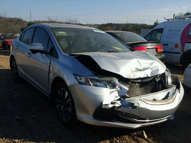 19XFB2F87EE010455 - 2014 HONDA CIVIC EX SILVER photo 1