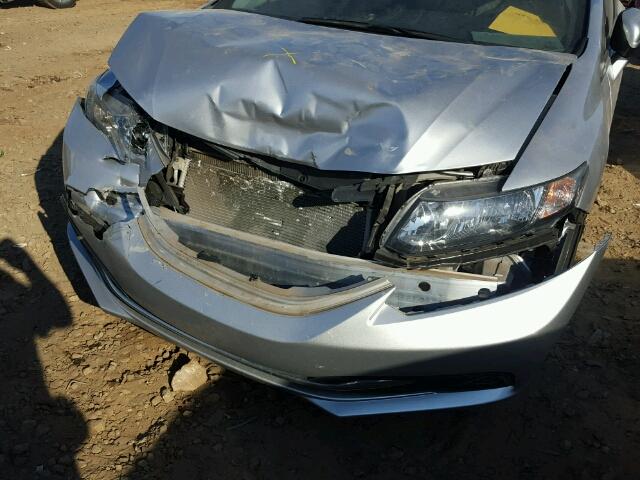 19XFB2F87EE010455 - 2014 HONDA CIVIC EX SILVER photo 9