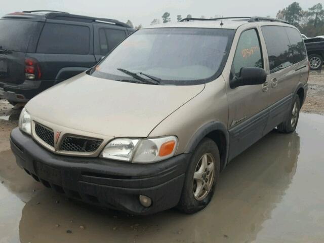 1GMDX13E81D206165 - 2001 PONTIAC MONTANA LU BEIGE photo 2