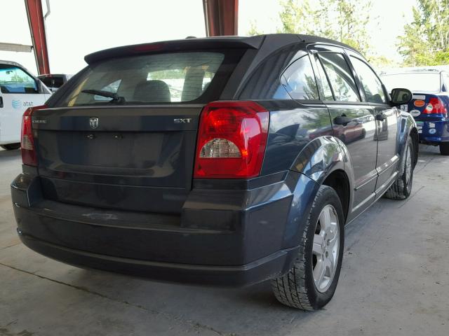 1B3HB48B78D672945 - 2008 DODGE CALIBER SX CHARCOAL photo 4