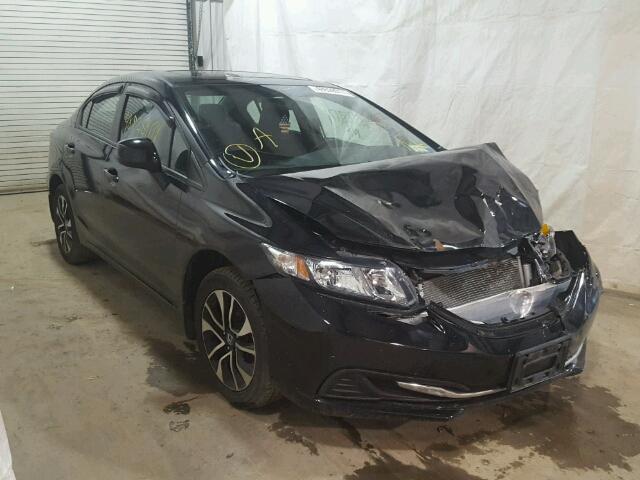 2HGFB2F87DH530613 - 2013 HONDA CIVIC EX BLACK photo 1