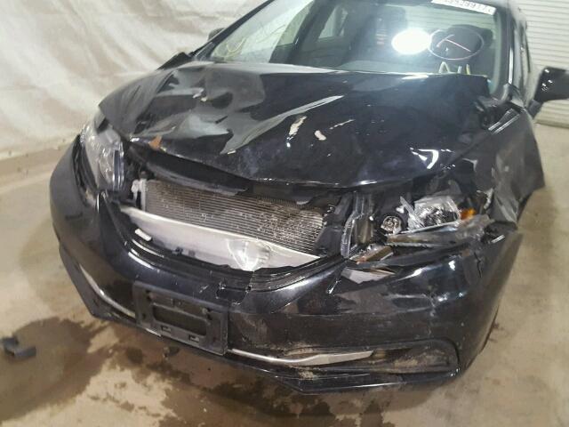 2HGFB2F87DH530613 - 2013 HONDA CIVIC EX BLACK photo 9