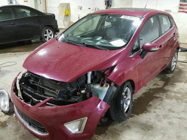 3FADP4FJ0BM100612 - 2011 FORD FIESTA SES PURPLE photo 2