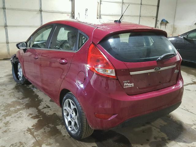 3FADP4FJ0BM100612 - 2011 FORD FIESTA SES PURPLE photo 3