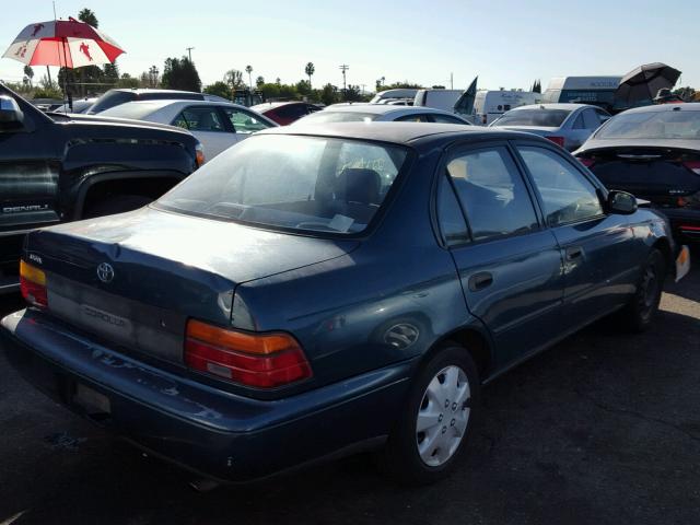 JT2AE04B3R0077789 - 1994 TOYOTA COROLLA GREEN photo 4