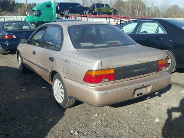 2T1AE09B9SC112640 - 1995 TOYOTA COROLLA LE 棕色 照片 3