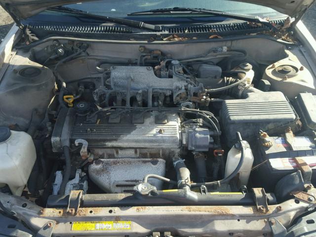 2T1AE09B9SC112640 - 1995 TOYOTA COROLLA LE BROWN photo 7