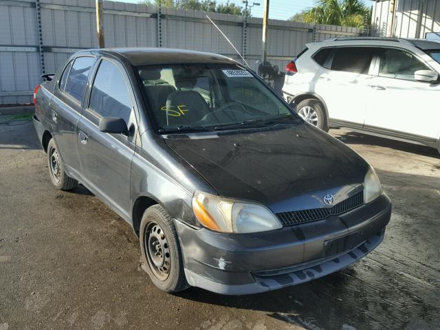 JTDBT1232Y0030447 - 2000 TOYOTA ECHO BLACK photo 1