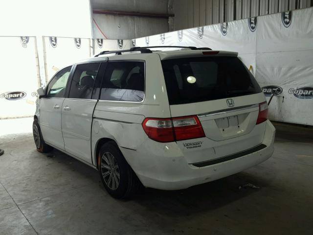5FNRL38836B046779 - 2006 HONDA ODYSSEY TO WHITE photo 3