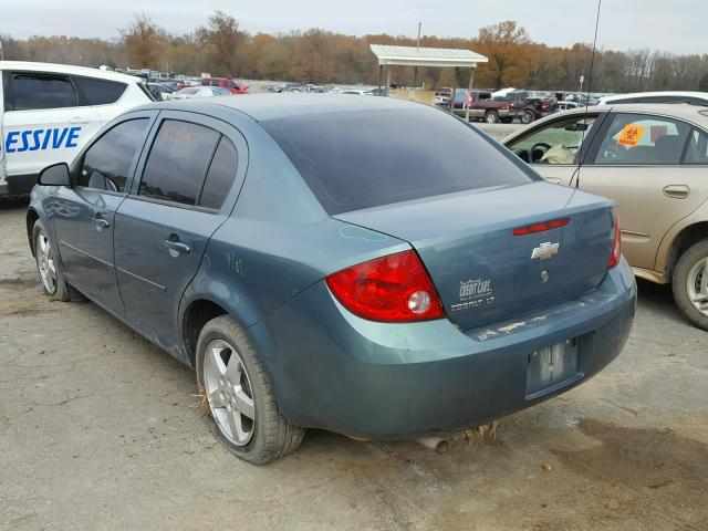 1G1AF5F55A7193962 - 2010 CHEVROLET COBALT 2LT GREEN photo 3