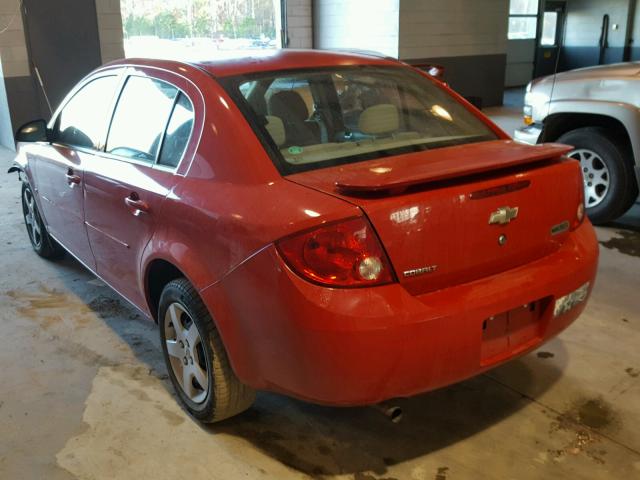 1G1AL58F287246772 - 2008 CHEVROLET COBALT LT RED photo 3