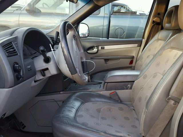 3G5DA03E42S554795 - 2002 BUICK RENDEZVOUS TAN photo 5