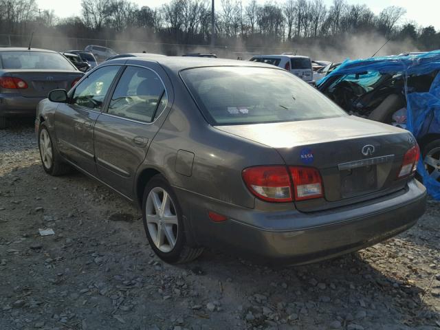 JNKDA31A43T115774 - 2003 INFINITI I35 BROWN photo 3