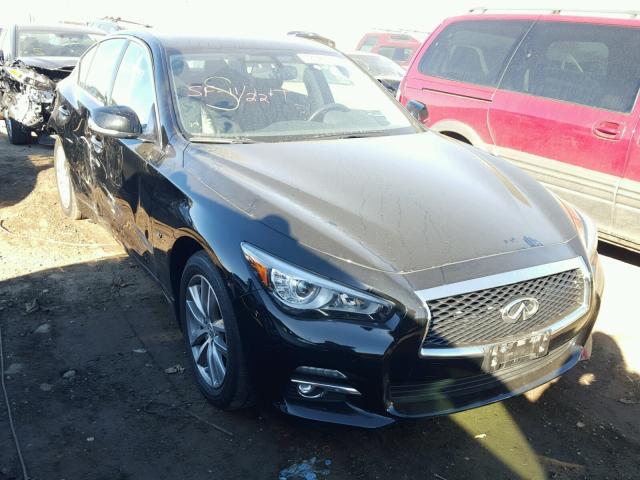 JN1BV7AR5FM395622 - 2015 INFINITI Q50 BASE BLACK photo 1