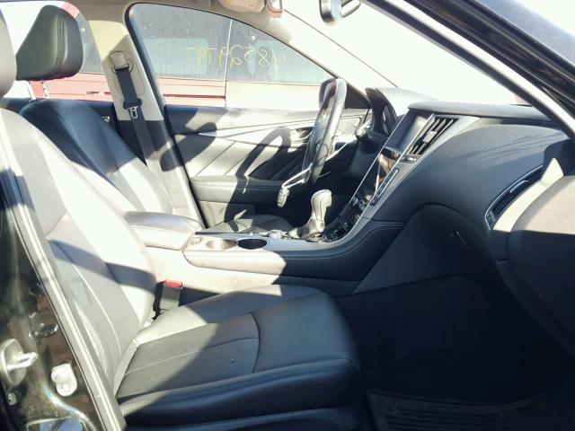 JN1BV7AR5FM395622 - 2015 INFINITI Q50 BASE Negro foto 5