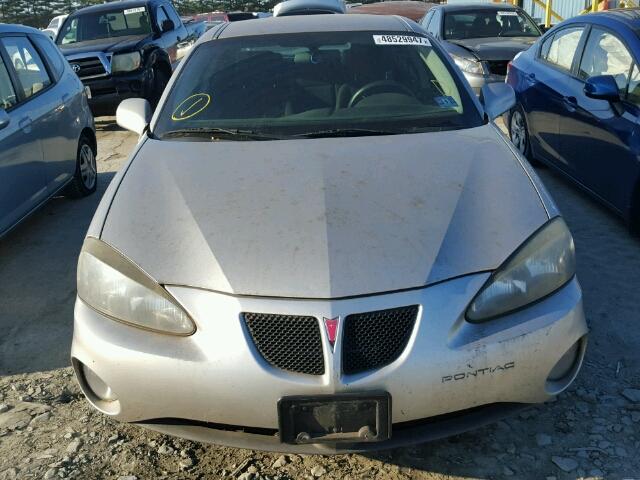 2G2WP552X61278743 - 2006 PONTIAC GRAND PRIX SILVER photo 9