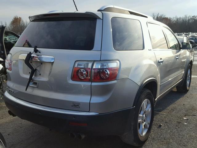 1GKER23767J148680 - 2007 GMC ACADIA SLT SILVER photo 4