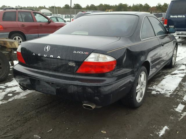 19UYA42663A009357 - 2003 ACURA 3.2CL TYPE BLACK photo 4