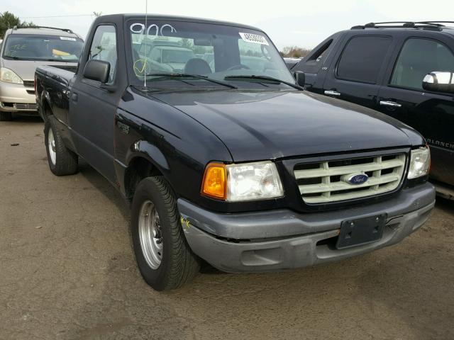 1FTYR10D13TA38731 - 2003 FORD RANGER BLACK photo 1