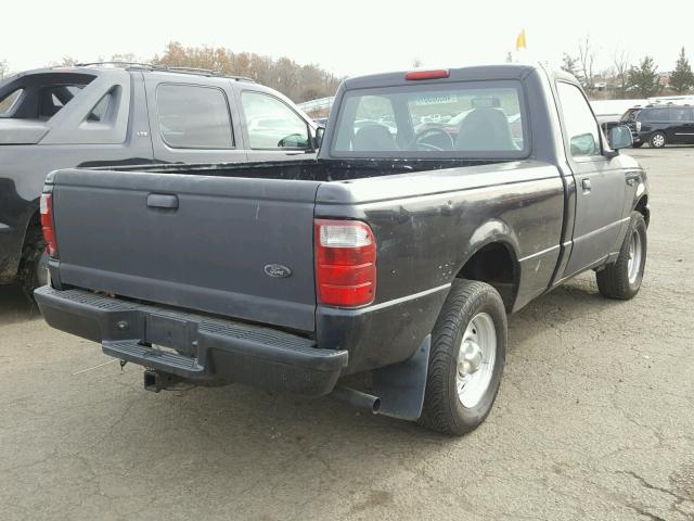 1FTYR10D13TA38731 - 2003 FORD RANGER BLACK photo 4