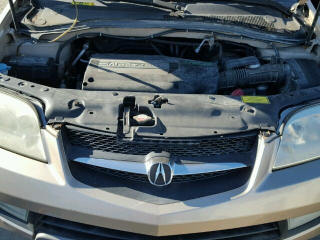 2HNYD18681H541858 - 2001 ACURA MDX TOURIN TAN photo 7