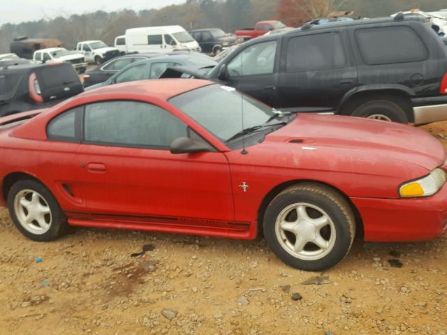 1FAFP4047WF157682 - 1998 FORD MUSTANG RED photo 5