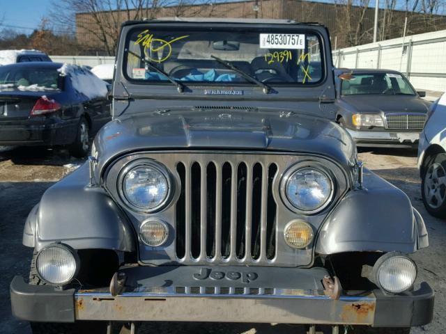 2BCHV81M4JB514505 - 1988 JEEP WRANGLER S GRAY photo 10