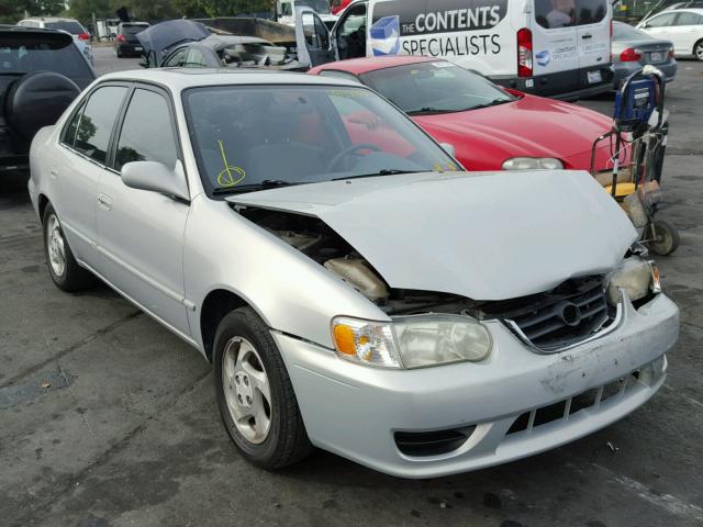 1NXBR12E92Z633570 - 2002 TOYOTA COROLLA CE SILVER photo 1