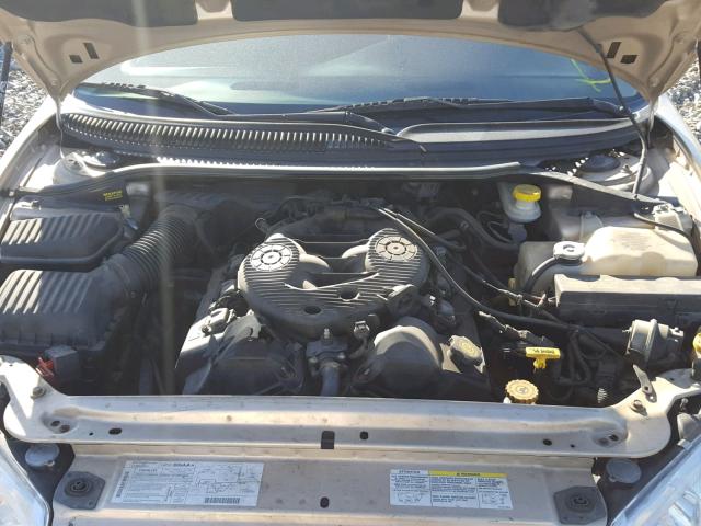 2B3HD46R51H677189 - 2001 DODGE INTREPID S ოქროსფერი ფოტო 7