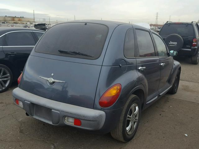 3C4FY48B03T604509 - 2003 CHRYSLER PT CRUISER BLUE photo 4