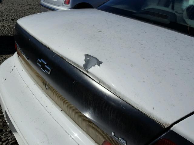 2G1WW12M6X9252830 - 1999 CHEVROLET MONTE CARL თეთრი ფოტო 9