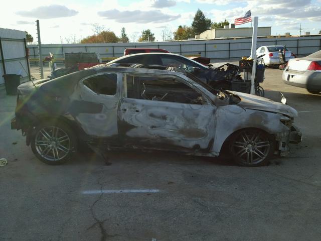 JTKJF5C72D3048539 - 2013 TOYOTA SCION TC 烧焦的 照片 10